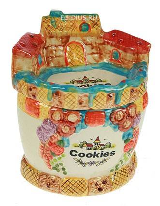 Конфетница "Крестьянский дворик" 17*13*18 см  120-000 фото 1 &mdash; Egidius.ru