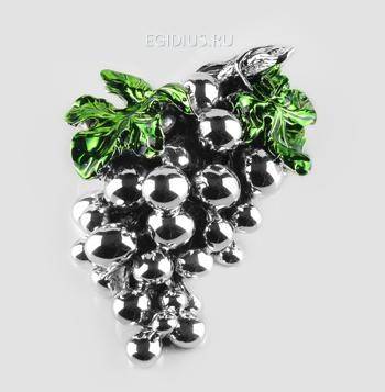 Статуэтка "Гроздь винограда с зелёными листочками" 400-020 фото 1 &mdash; Egidius.ru