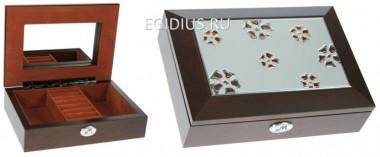 Шкатулка ювелирная Moretto 18*13*5 см 110-159 — Egidius.ru
