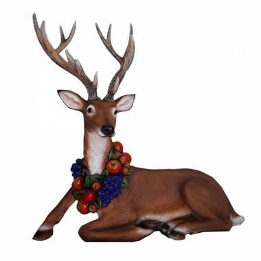 Фигура для дачи &quot;Олень лежит&quot; (акрил) L75W35H75 81-6875 — Egidius.ru