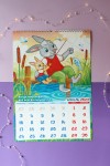 Перекидной настенный календарь на ригеле на 2023 год "Символ Года - кролик/кот/заяц  34*49см 281-459 фото 5 &mdash; Egidius.ru