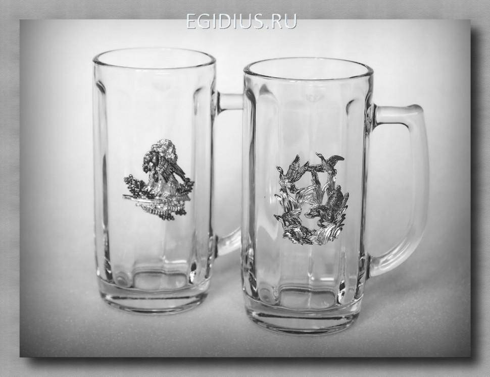 Набор пивных кружек 55109 "На охоте" 300мл.  72-0054 фото 1 — Egidius.ru
