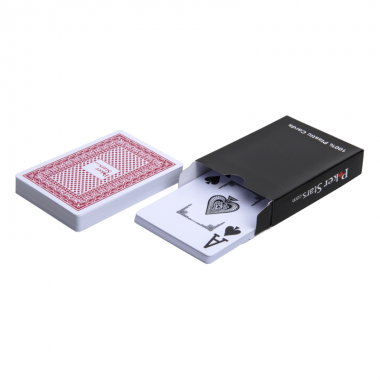 Карты &quot;Poker Stars&quot; 100% пластик, красная рубашка 4-6-007 — Egidius.ru