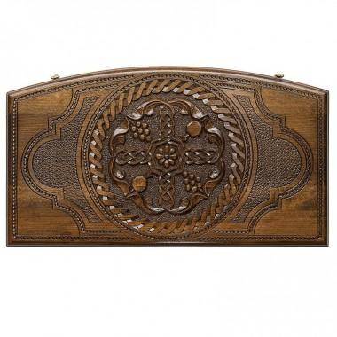 Настольная игра: Нарды резные &quot;Гранат 2&quot; 60, Ohanyan 4-2-003 — Egidius.ru