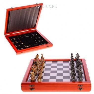 Шахматные фигурыРусские и французы, L40 W40 H6 см 81-5141 — Egidius.ru