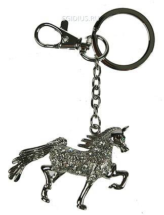 Брелок для сумочки и ключей Лошадь 150-016 фото 1 — Egidius.ru
