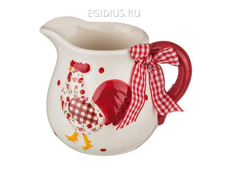 Молочник "петушок" 200 мл. 330-791 фото 1 — Egidius.ru