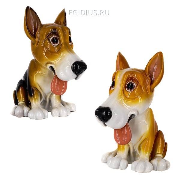 Копилка Собака, 21.7x15x24.1 см, 2в. Символ года 2018 81-3964 фото 1 — Egidius.ru