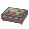 Шкатулка декоративная (для ювелирных украшений) "Цветочная поляна" 17*12,5*8см. 405-317 фото 1 — Egidius.ru