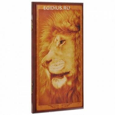 Нарды средние Лев 50х25х3,3см 81-5309 — Egidius.ru