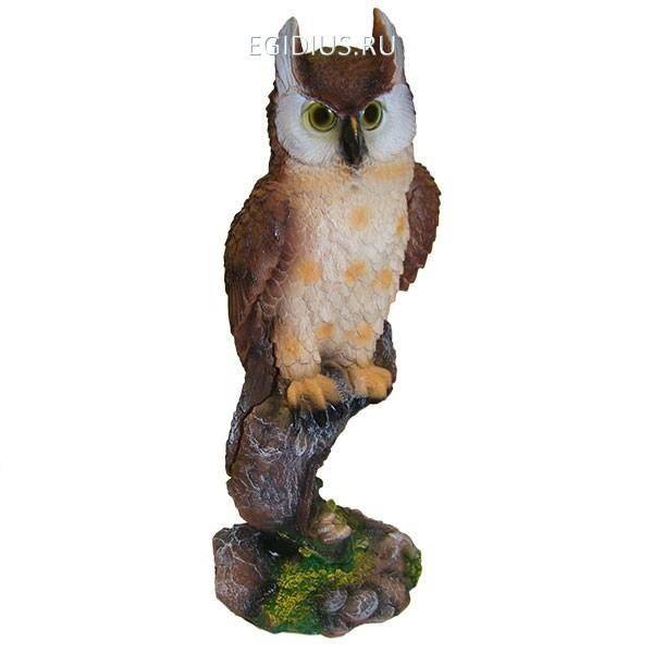 Фигура для сада и дачи Филин на коряге L17W19H41 см 81-6188 фото 1 — Egidius.ru