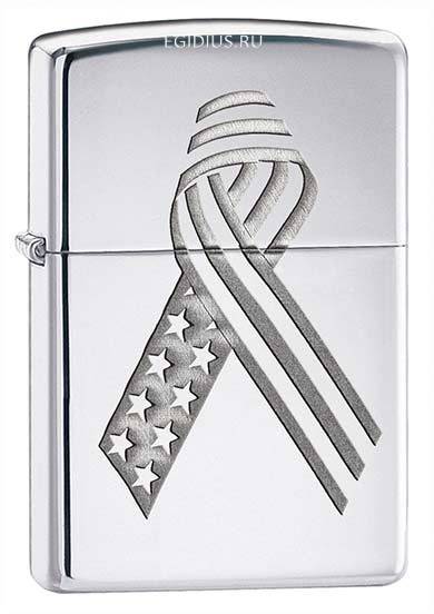 Зажигалка Zippo 4*6см  100-447 фото 1 — Egidius.ru