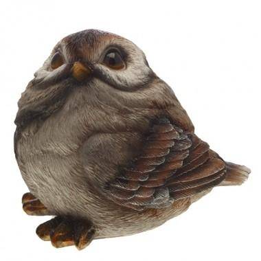 Фигура садовая &quot;Воробей&quot; L12 W10 H11 см 81-6654 — Egidius.ru