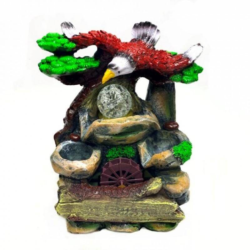 Фонтан декоративный  Орел  17*16*26см 3-1-022 фото 1 — Egidius.ru