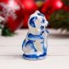 Сувенир "Мышка Поночка с подковой", 5,5 см, гжель 813-215 фото 3 — Egidius.ru
