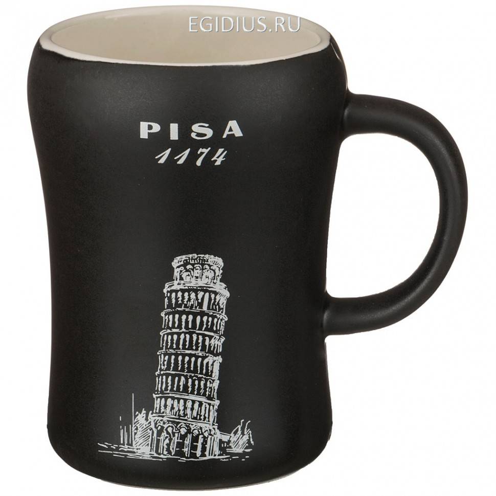 Кружка "Pisa" 500 мл.  324-295 фото 1 &mdash; Egidius.ru