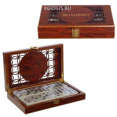 Настольная игра Домино, L21 W4 H13см (28 костяшек и коробка) 81-5419 — Egidius.ru