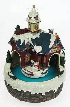 Новогодняя музык. композиция с подсветкой Рождество 18*17*24см 150-531 фото 1 — Egidius.ru Новогодняя музык. композиция с подсветкой Рождество 18*17*24см 150-531 фото 1 — Egidius.ru