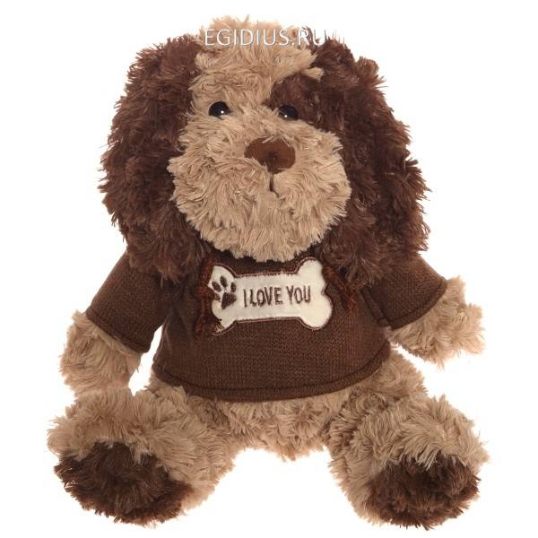 Игрушка мягконабивная Собака, H27см 81-3681 фото 1 — Egidius.ru