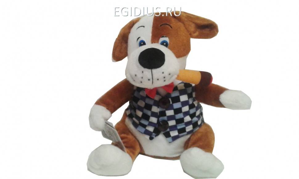 Поющая и танцующая игрушка "Собачка-лорд" символ 2018 года 280-798 фото 1 — Egidius.ru