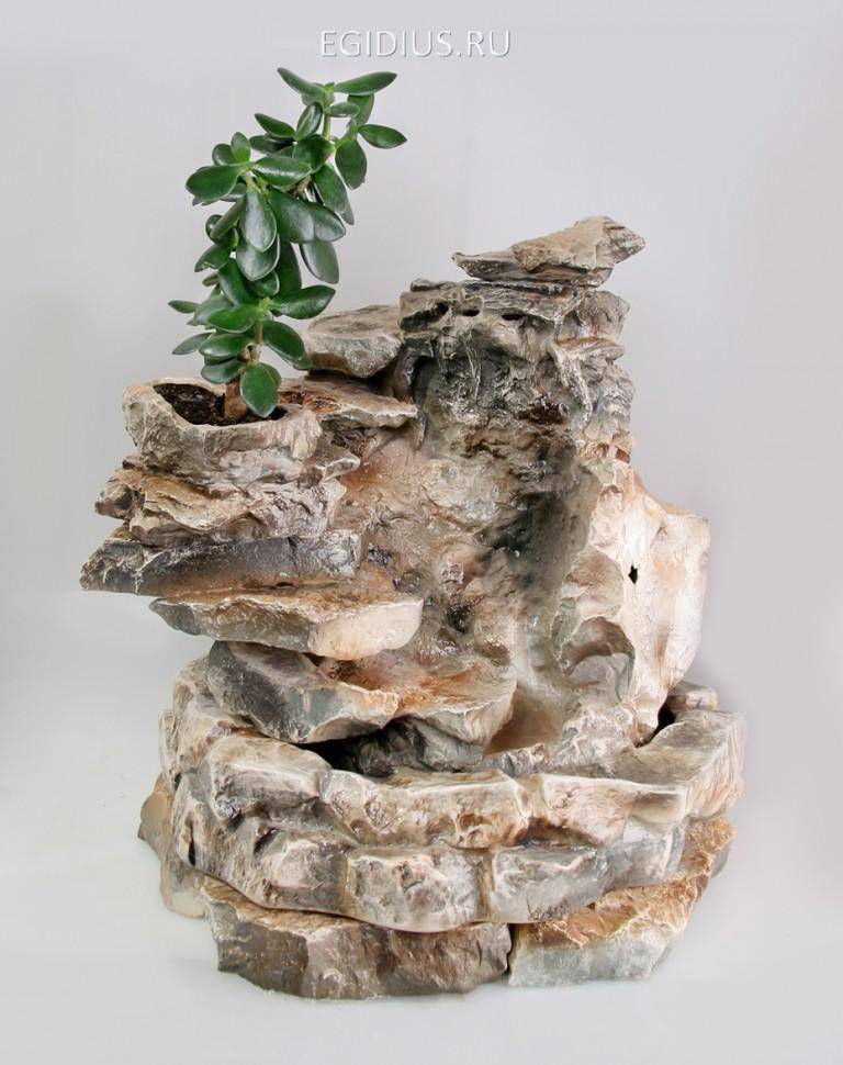 Напольный фонтан «Водопад денежное дерево» 540-235 фото 1 — Egidius.ru