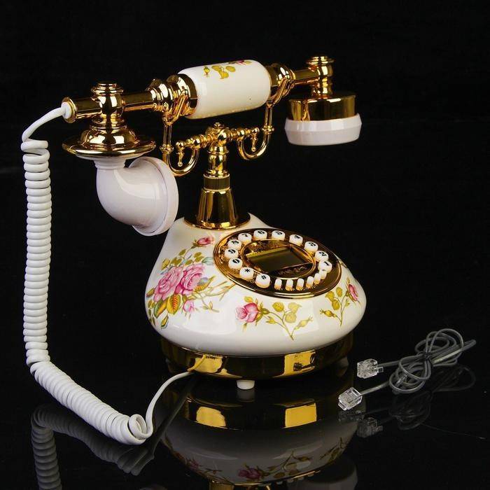Ретро-телефон "Сафари"  микс  800-503 фото 1 — Egidius.ru
