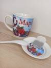 Подарок коллегам женщинам на 8 марта, подарочный набор : кружка, ложка, подставка под чайные пакетики 281-370 фото 3 — Egidius.ru