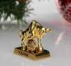 Бык символ года. Фигурка Swarovski "Бык" с монеткой 5*3*4,5см два хрусталика в глазах 3-2-070 фото 9 — Egidius.ru