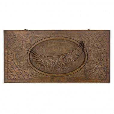 Настольная игра: Нарды резные &quot;Орел-3&quot;, Ustyan, шт 4-2-093 — Egidius.ru