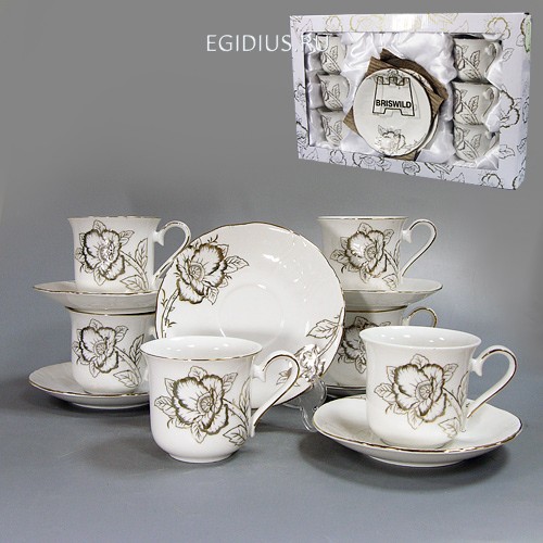 Набор чайный 12 пр. золотой мак 200 мл под.уп. 900-412 фото 1 &mdash; Egidius.ru