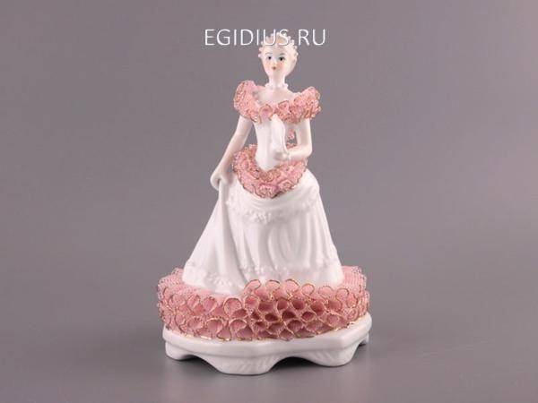 Статуэтка "дама с веером"высота=26 см. 320-334 фото 1 &mdash; Egidius.ru