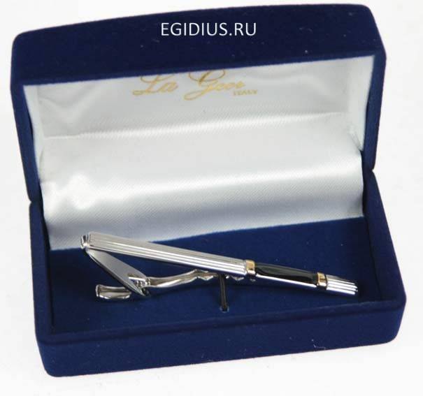 Заколка для галстука "LA GEER" 102-904 фото 1 — Egidius.ru