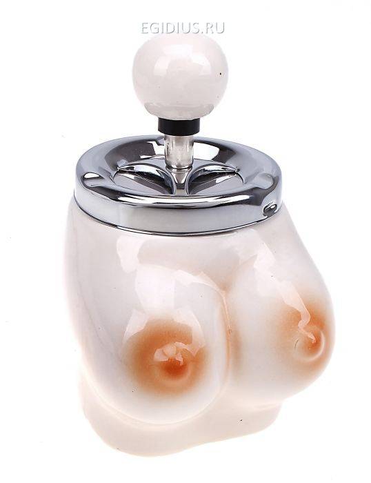 Пепельница бездымная "Женские формы" 802-310 фото 1 — Egidius.ru