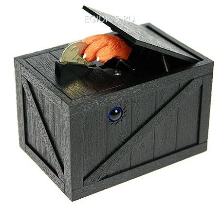 Копилка Кошка механич.  114-001 фото 1 &mdash; Egidius.ru