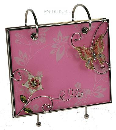 Фотоальбом Нежность на 40 фото 16*14*17см  108-228 фото 1 — Egidius.ru