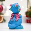 Фигура декоративная "Дракончик с подарком" (синий)  7,5*5*5,5см 81-3219 фото 4 &mdash; Egidius.ru