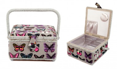 Шкатулка для рукоделия 20*20*11см  115-054 — Egidius.ru