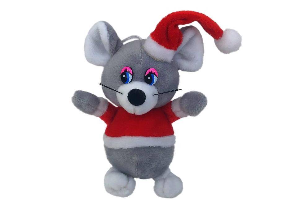 Брелок Мышка в колпачке символ года 2020 2-1-123 фото 1 — Egidius.ru