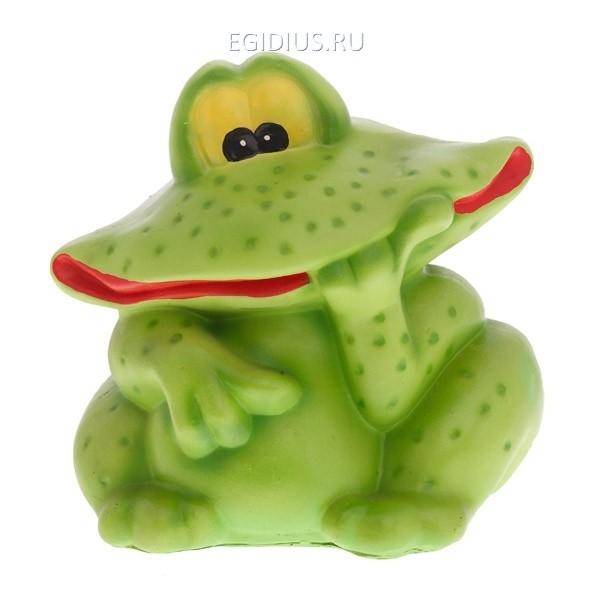 Фигура для сада и дачи Печальный лягушонок 81-6302 фото 1 &mdash; Egidius.ru