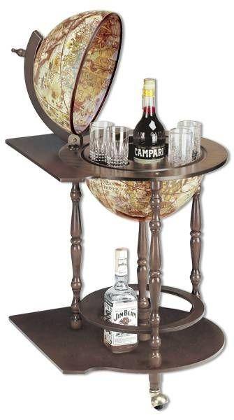 Глобус-бар напольный 31-0022 фото 1 — Egidius.ru