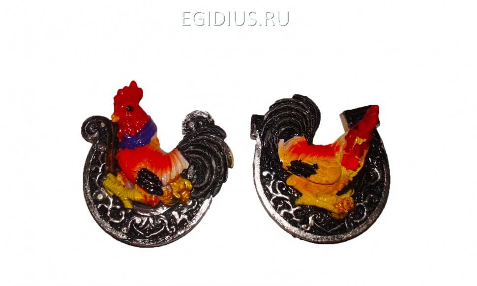 Магнит Петух 4*4 281-010 фото 1 — Egidius.ru