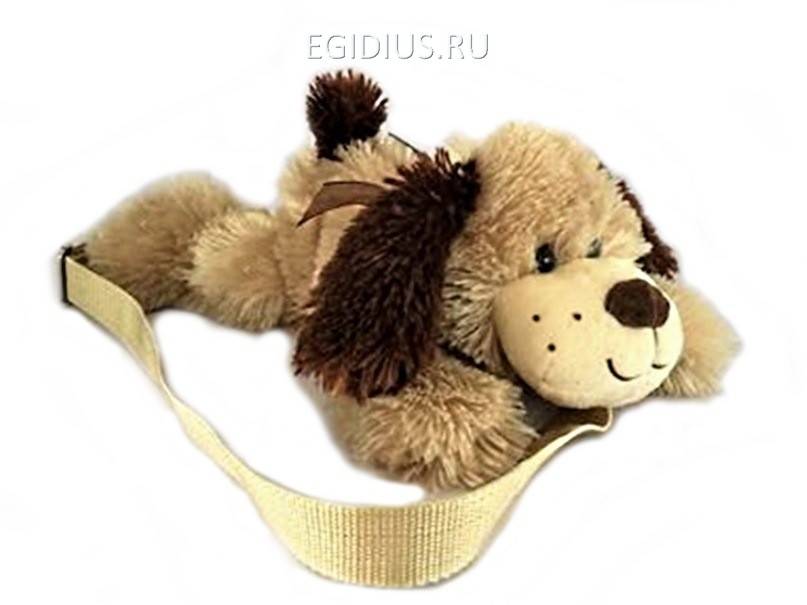 Упаковка-сумка через плечо для подарков Собака 35см U31 281-070 фото 1 — Egidius.ru