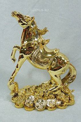 Фигурка декоративная Лошадь 16*10*20см 150-019 фото 1 — Egidius.ru