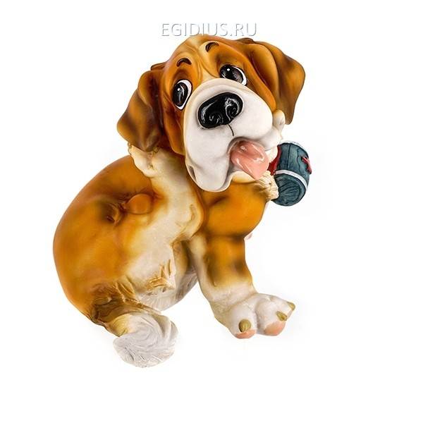 Копилка Собачка, 13.3х14х14 см 81-3987 фото 1 — Egidius.ru