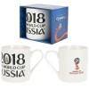 Кружка фарфоровая "Чемпионат Мира FIFA 2018" v=480мл.  406-235 фото 1 &mdash; Egidius.ru