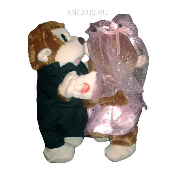 Поющая и танцующая игрушка: Обезьянки-Танцующая парочка 280-743 фото 1 — Egidius.ru