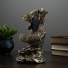 Подставка под бутылку "Медведь" (бронза) 14*18*26 см 81-8065 фото 3 — Egidius.ru