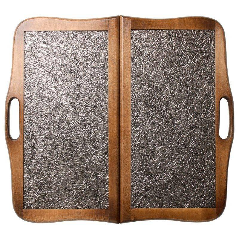 Настольная игра: Нарды "Кожаные Тайпан" большие с ручкой 4-2-370 фото 1 — Egidius.ru