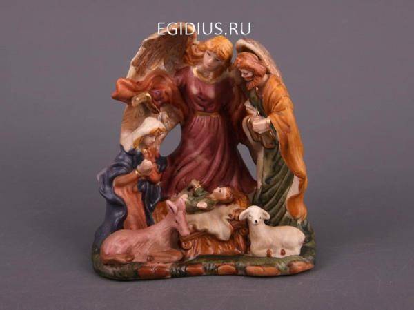 Фигурка "вертеп" высота=11 см 320-223 фото 1 — Egidius.ru