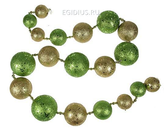 Декоративное украшение Бусы 160см  152-321 фото 1 &mdash; Egidius.ru